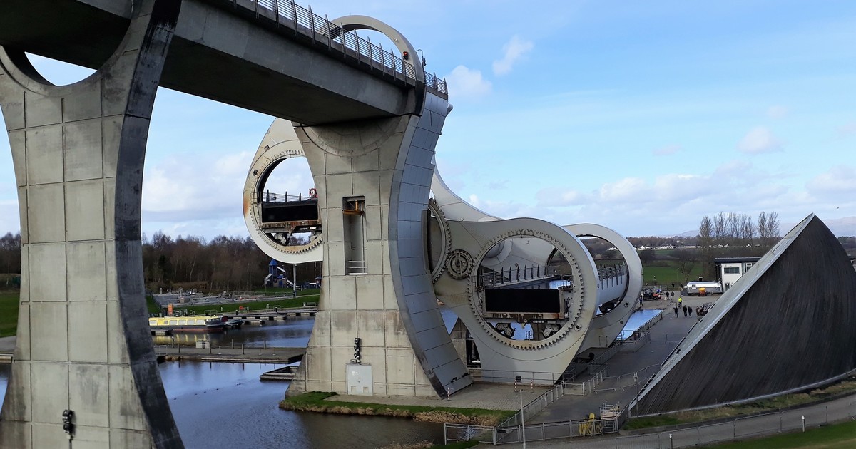 Works Completed at Falkirk Wheel | AmcoGiffen